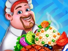 Chef maestru de mâncare de stradă
